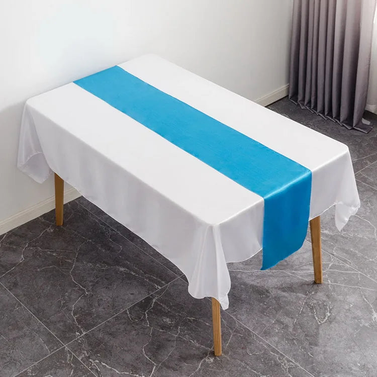 Satin Table Runners | 12×108 Inch | Stocked | MOQ 10