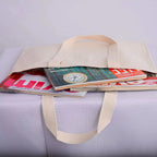 Custom Cotton Canvas Tote Bag with Logo | 500 MOQ | 1-5mm