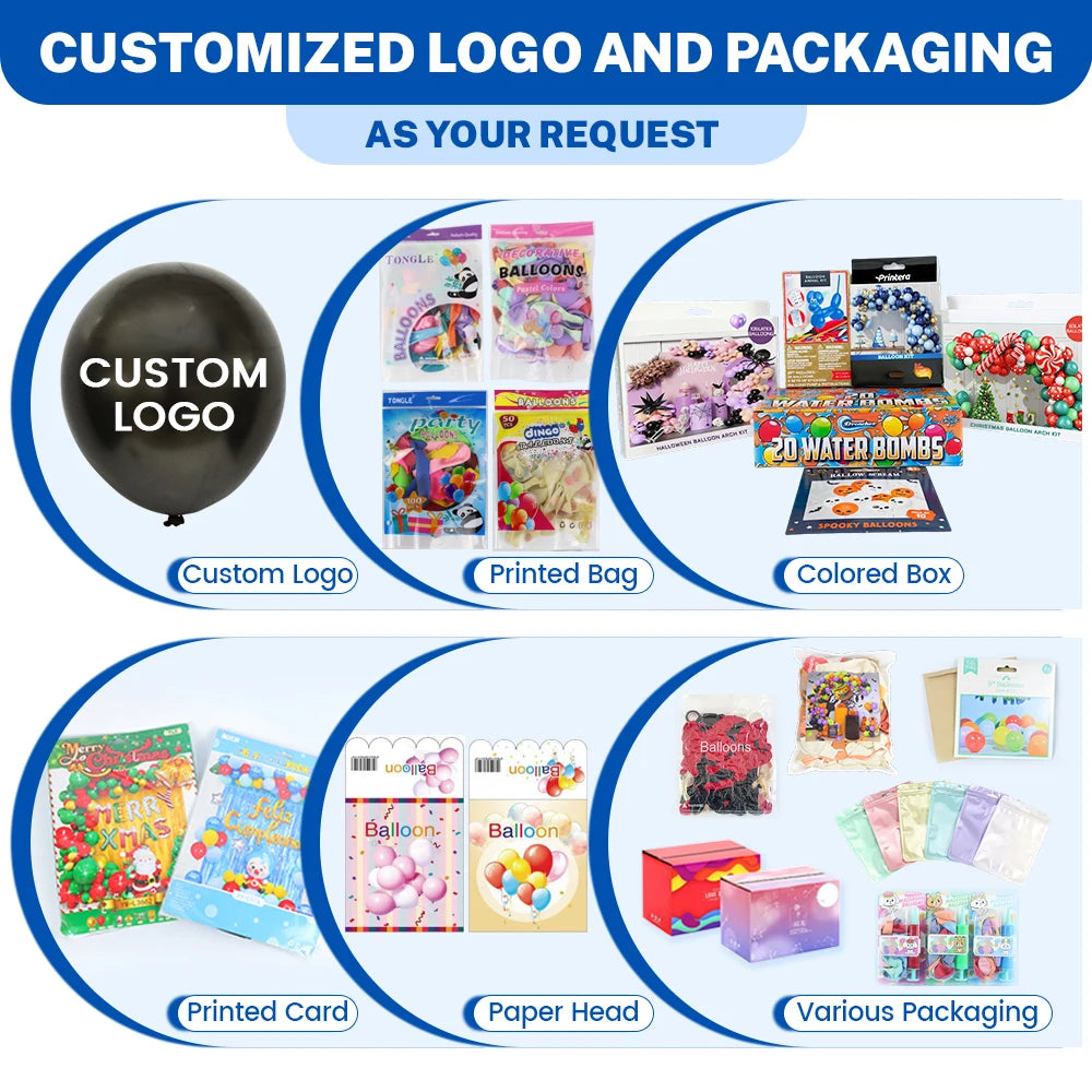 Custom Printed Anime Latex Balloons 5-36 Inches | EN71 CE Certified | Bulk Event Decorations