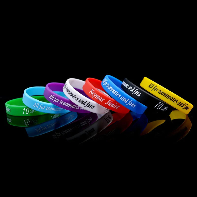 Custom Silicone Wristbands | Embossed | MOQ 100