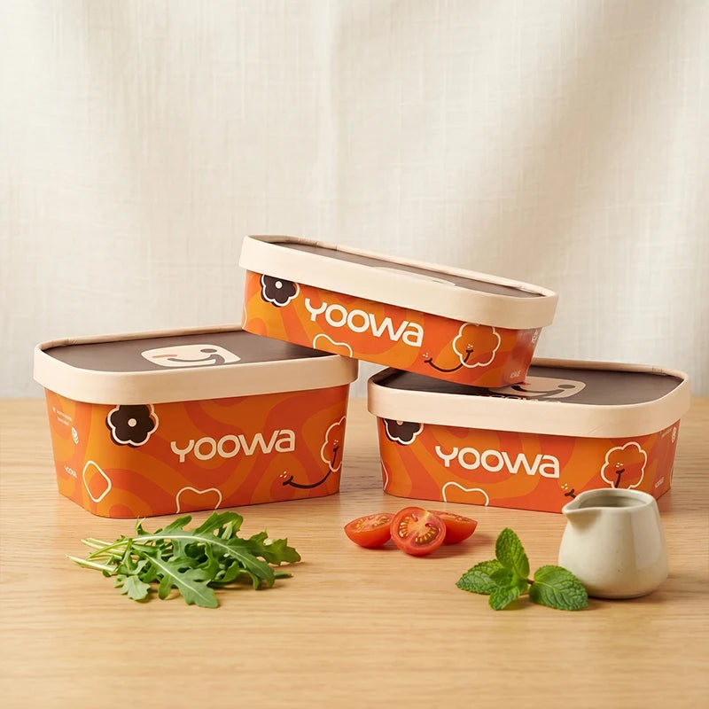 Custom Printed Paper Bowls | Leakproof Food Containers