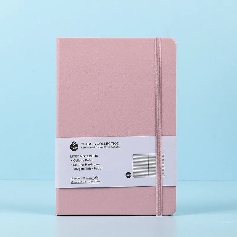 Custom Embossed PU Leather Notebooks | 1,000-Piece MOQ