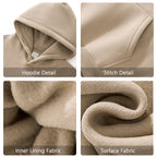 Thick Cotton Fleece Hoodie for Custom Printing (Oversized Fit)
