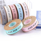 Custom Printed Ribbon: 100 Yard MOQ, 7-Day Lead, 196 Colors | OEKO-TEX/BSCI/GRS Certified