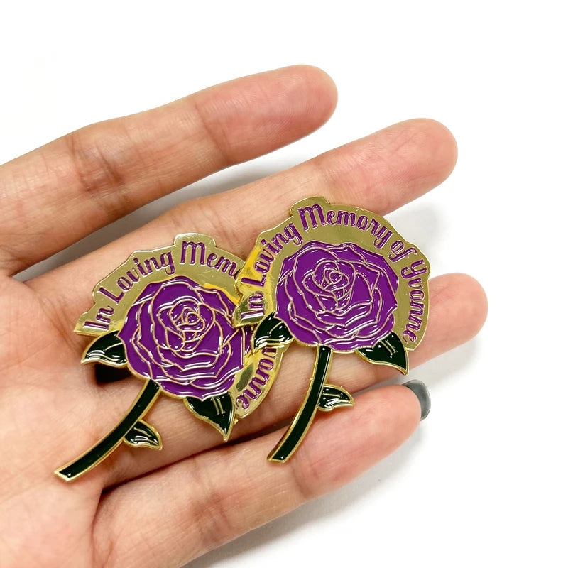 Custom 3D Soft Enamel Pins | Metal Badges | MOQ 100 | 15-Day Lead Time