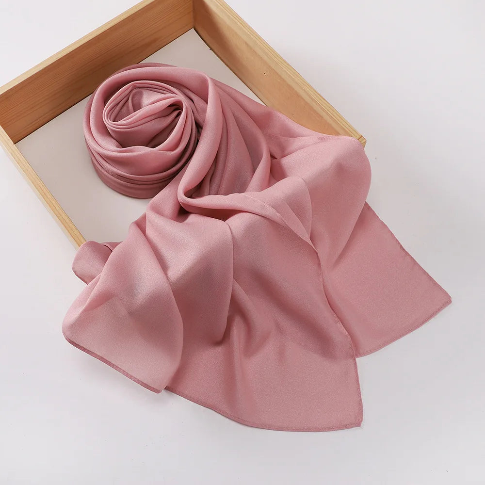Pearl-Luster Polyester Headscarves | 20-Piece MOQ & 7-Day Lead Time | Women's Fashion & Ethnic Wear