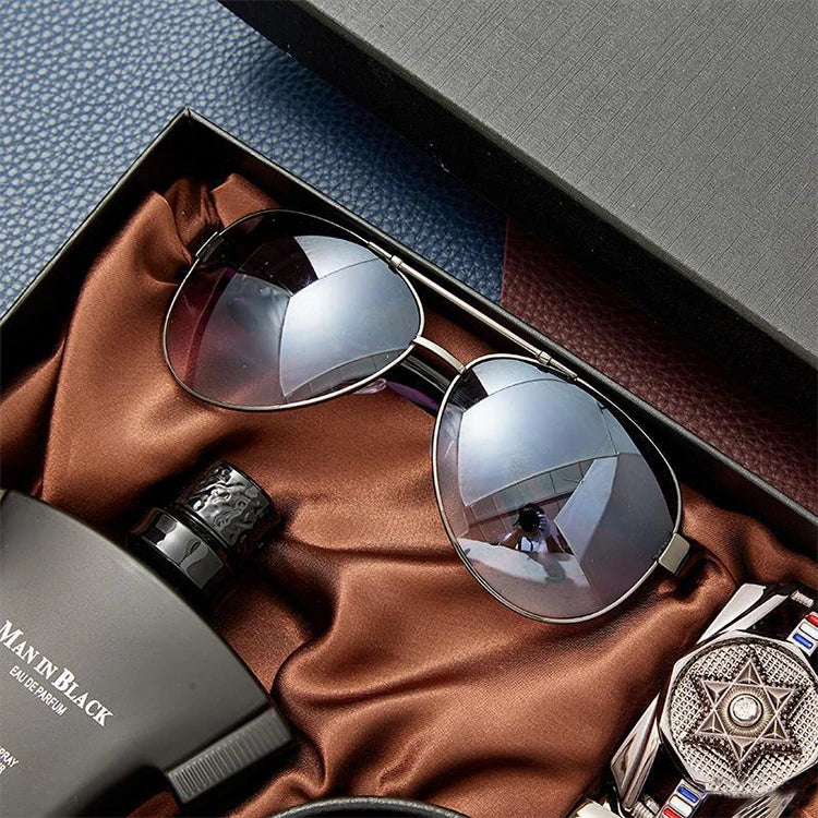 Custom Metal Perfume Gift Box Men | Luxury 50-100ml Packaging | Silk Screen Printing