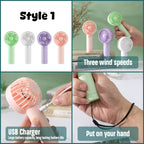 Custom Outdoor USB Portable Mini Cooling Fan with Logo | MOQ 100