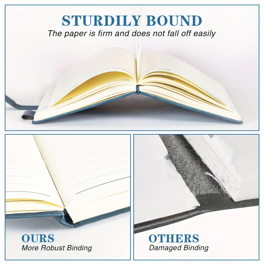 Custom Logo A5 Hardcover Journal Notebook with Magnetic Closure