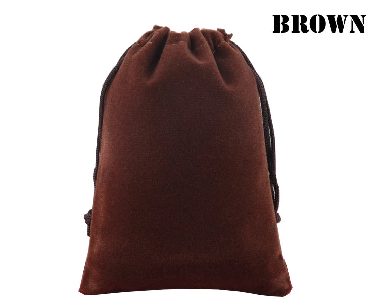 Custom Velvet Drawstring Pouch for Jewelry | Hot Stamping & Low MOQ 100