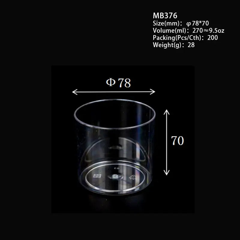 Clear PET Cake Boxes | Food-Grade | 7-15 Day Lead Time