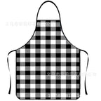Waterproof Polyester Apron | 3D Printed Cartoon Barbecue Apron