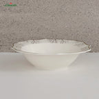 Eco-Friendly Porcelain Dinnerware — 300 MOQ, In-glaze Decoration
