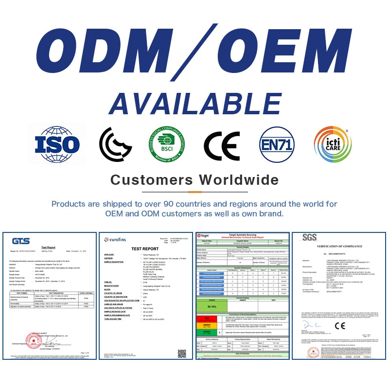 Custom Plush Toys with Logo | MOQ 100 | ASTM/EN71 Tested