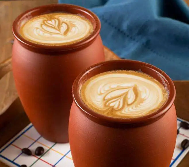 Custom Terracotta Tiki Cups: 36 MOQ, 12 oz, 10-Day Lead | Red Clay Cocktail & Tequila Mugs
