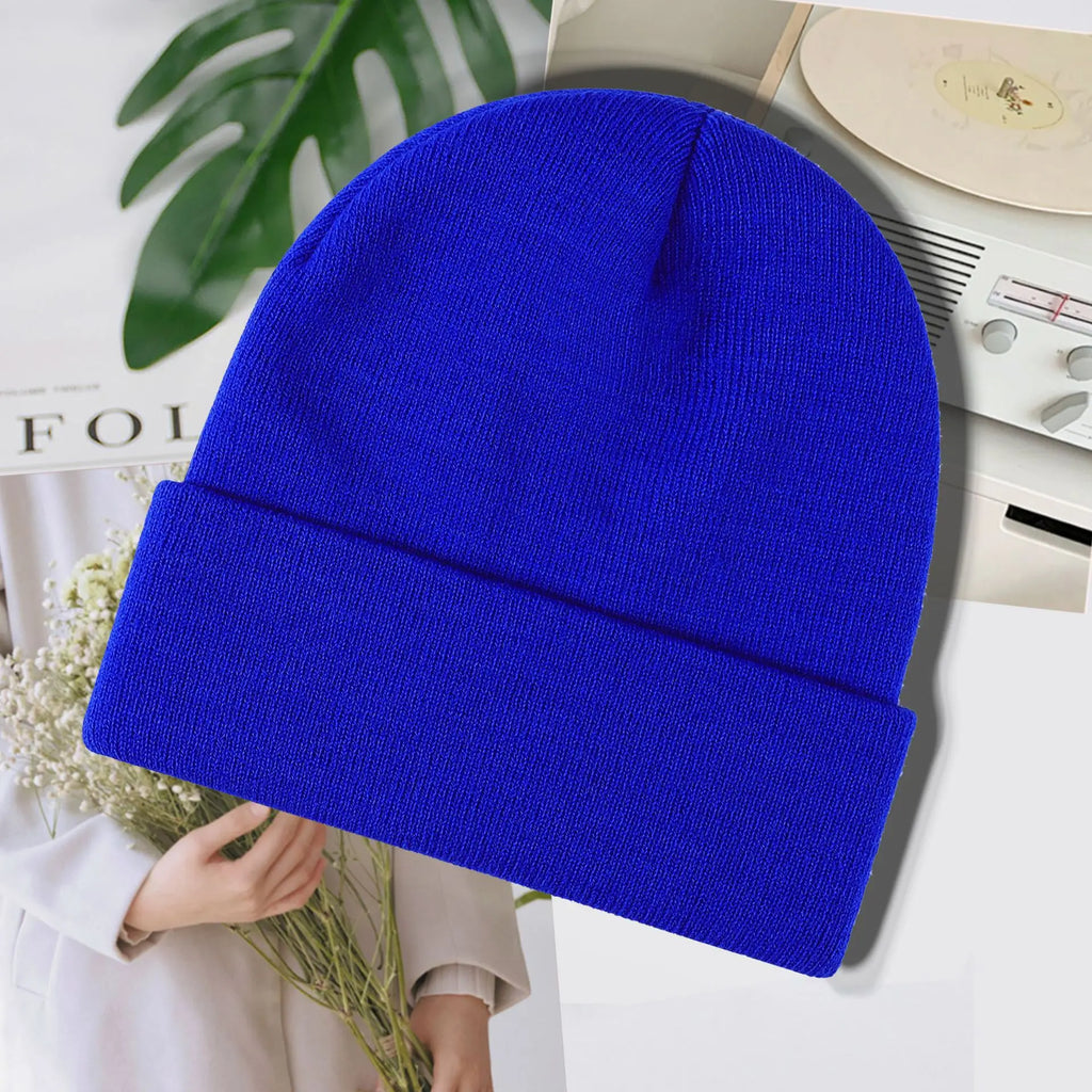 Custom Jacquard Knit Beanies with Logo | 1 MOQ Premium