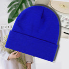 Custom Jacquard Knit Beanies with Logo | 1 MOQ Premium