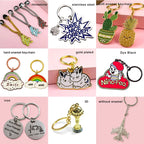 Custom Logo Metal Keychains — 100 MOQ, 7-Day Lead Time