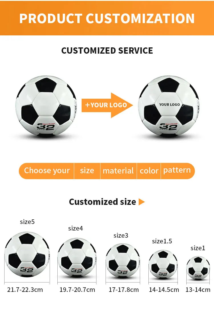 Custom Soccer Balls Wholesale | TPU Machine Stitched 2 MOQ ISO BSCI