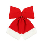 Christmas Velvet Bowknot Tree Ornaments | OEM Custom 50 MOQ