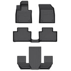 Custom TPE Floor Mats and Cargo Liner Set for Volvo XC90 PHEV 6-Seater 2025-2026