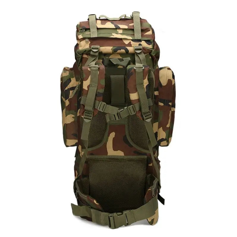Custom Nylon Backpack with Logo | 36–56L Waterproof