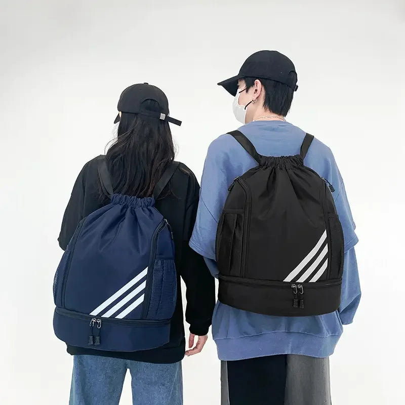 Minimalist Waterproof Gym Backpack with Drawstring Design | Custom Branding for Sports, Travel & Active Lifestyle