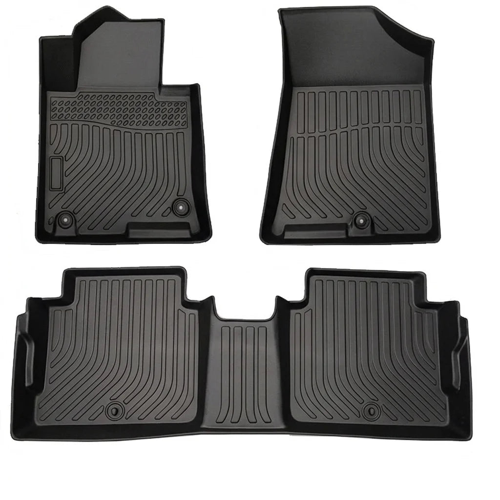 Kia Optima Custom-Fit 3D All-Weather TPE Floor Mats (2016-2020)