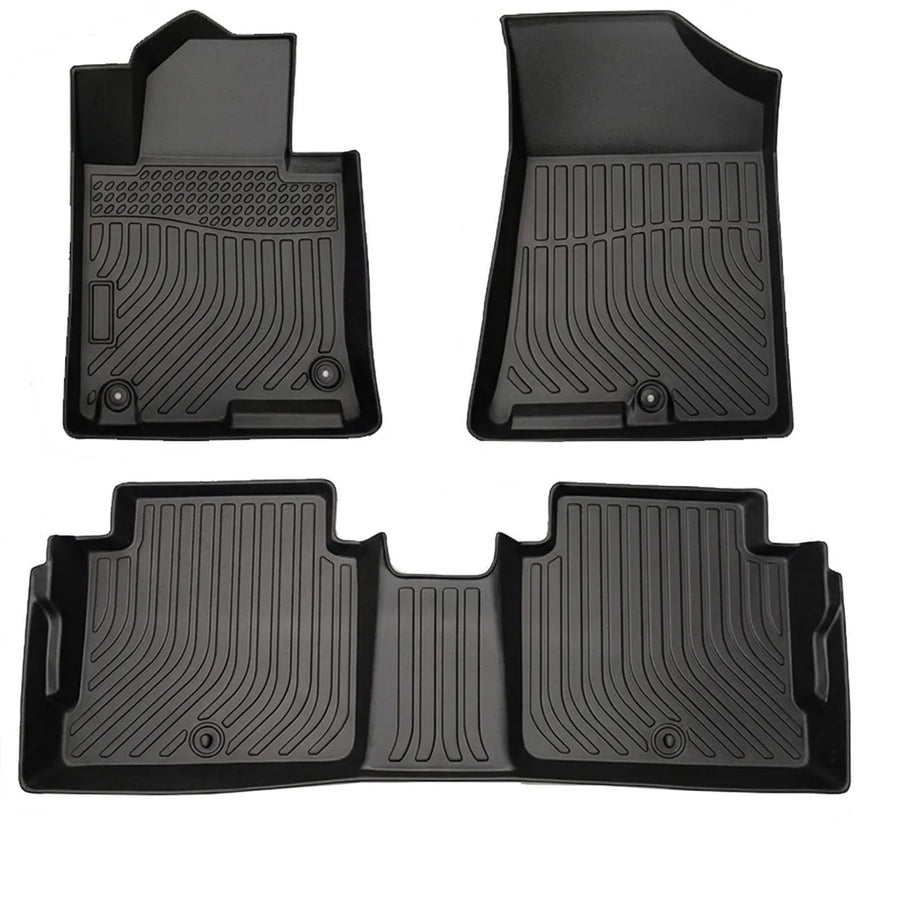 Kia Optima Custom-Fit 3D All-Weather TPE Floor Mats (2016-2020)