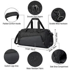 Waterproof Sports Bag | Separate Shoe Compartment | 1 MOQ | Custom Logo