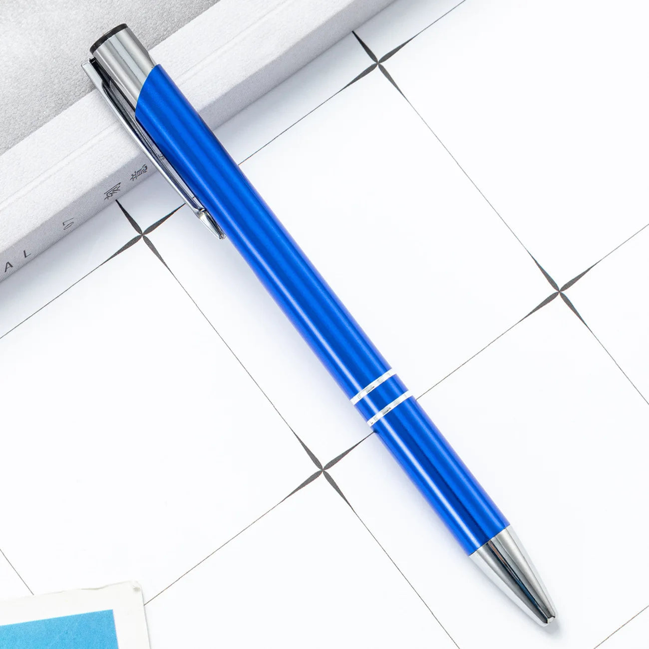 Laser Engraved Metal Pens: 7-Day Lead, 140x10mm, Custom Logo | Promotional Ballpoint Gifts
