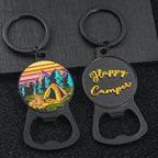 Custom Zinc Alloy Bottle Opener Keychain | 2D 3D Logo