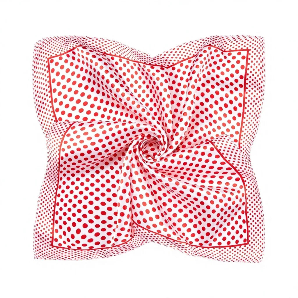 Personalized Silk Satin Scarves | 2-Piece MOQ & 3-7 Day Lead Time | 46 Colors | OEM Manufacture