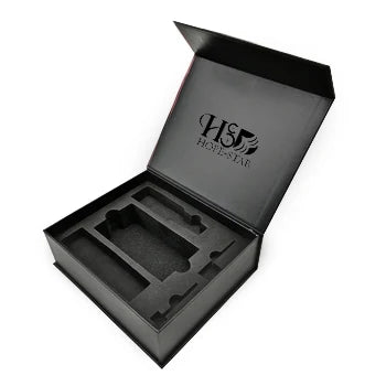 Wholesale Black Magnetic Gift Box with Insert | MOQ 500