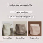 Custom Ceramic Candle Vessels | 500 MOQ | 25-Day Lead