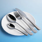 24-Piece Stainless Steel Cutlery Set | Mirror Polish | 40-Day Lead