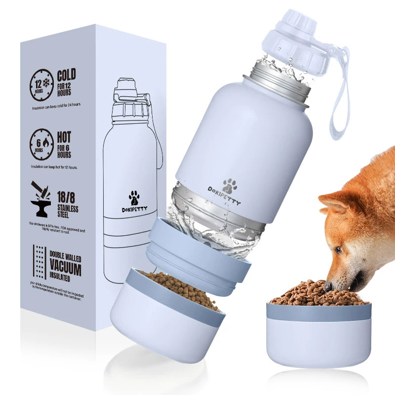 Custom Stainless Steel Pet Bottle | 32oz 3-in-1 | 600 MOQ | Free Sample