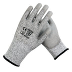 ANSI Level 5 Cut Resistant Gloves – HPPE, PU Coated, 7-Day Lead