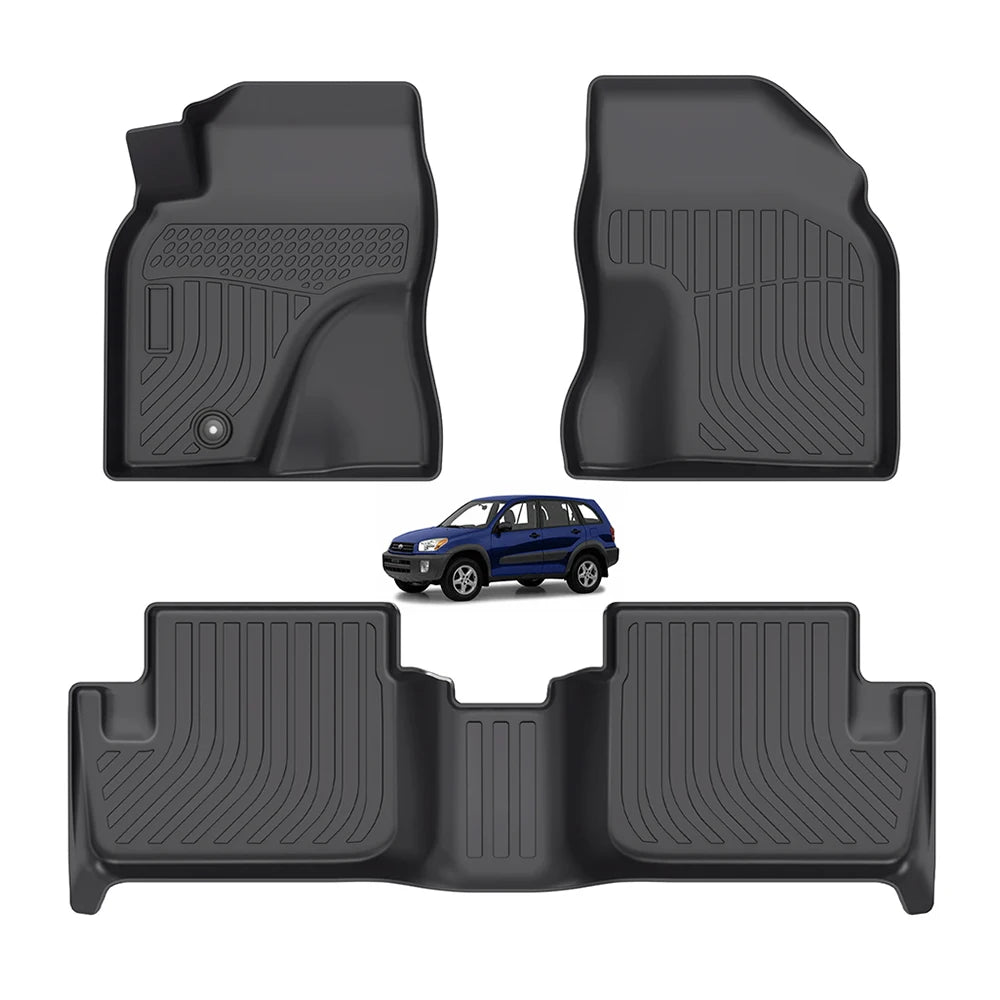 Toyota RAV4 Floor Mats 2001 Custom Fit All-Weather TPE Liner Set
