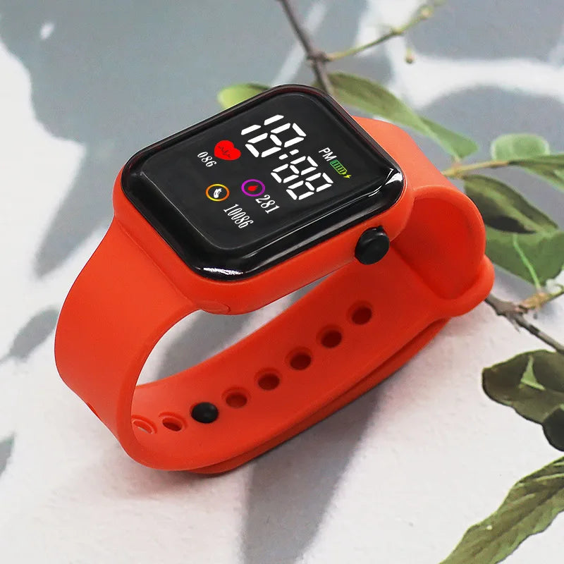 Custom Kids Digital LED Watch with Logo | 6-Day Lead Time