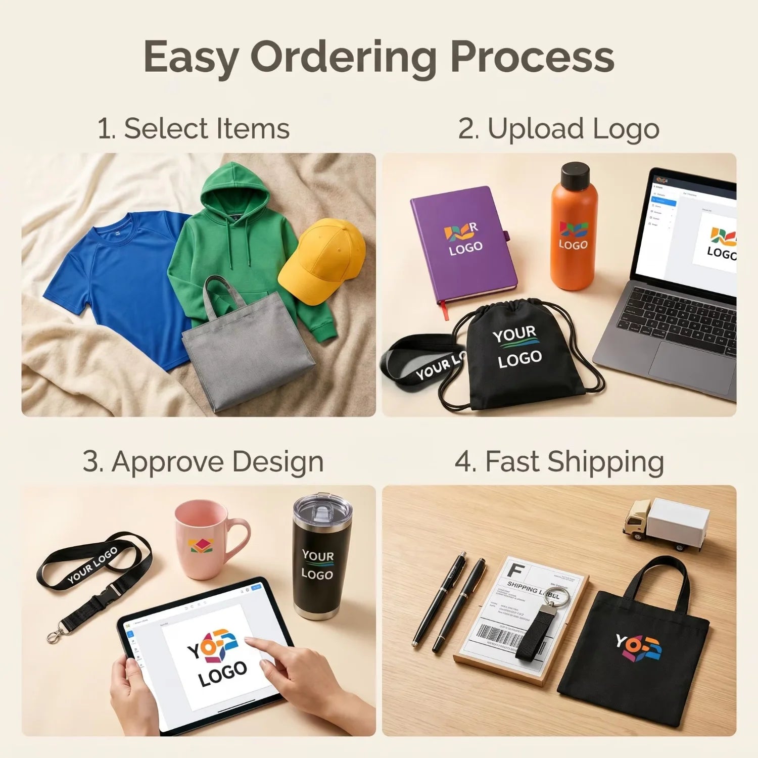 Custom Corporate Gift Set | 10 Pcs MOQ UV Printing Promotional Giveaway