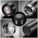 Smart Stainless Steel Water Bottle | LED Display | Vacuum Insulated | Custom Logo