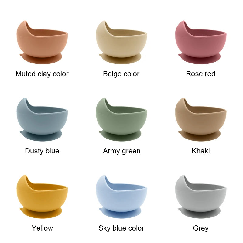 Custom Silicone Toddler Feeding Set 6pcs | BPA-Free, Food-Grade, Logo Print/Laser, Free Sample