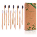 Wholesale 18cm Bamboo Toothbrush with Custom Logo | Bulk Hotel Amenities & Eco Giveaways