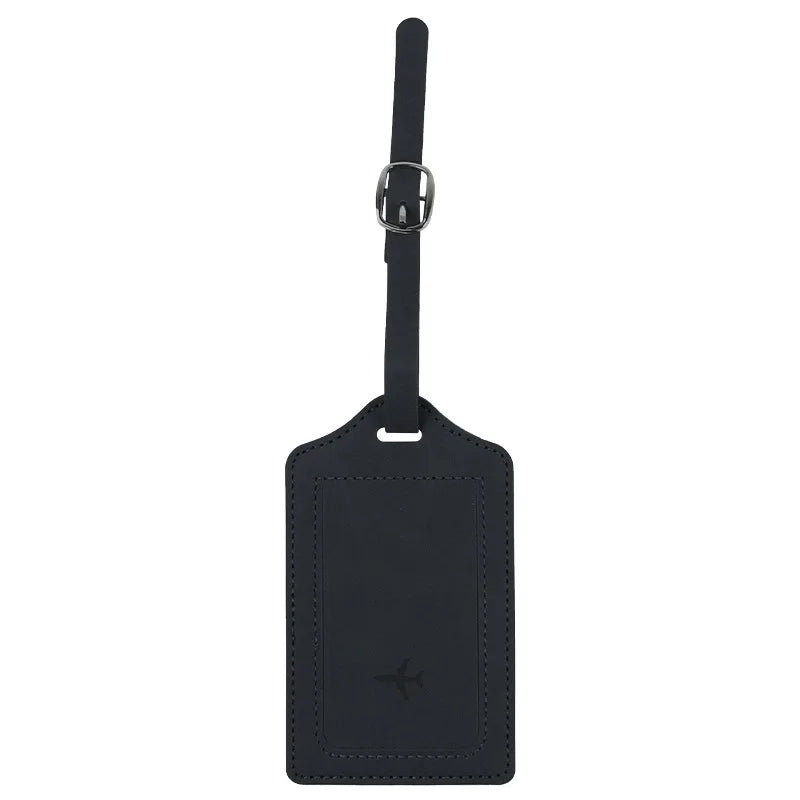 Custom PU Leather Luggage Tags with Logo – 100 MOQ, $35 Mold