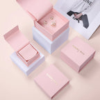 Custom Jewelry Boxes with Logo – Magnetic Closure, Velvet Insert