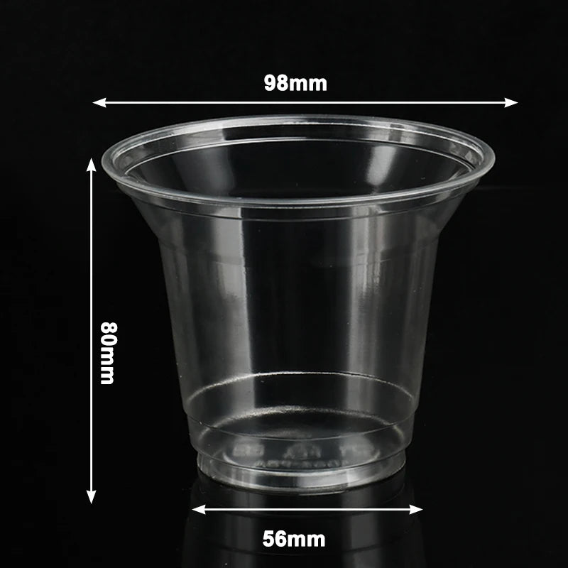Custom PLA Biodegradable Cold Drink Cups 12-32oz | 100% Compostable BPA-Free
