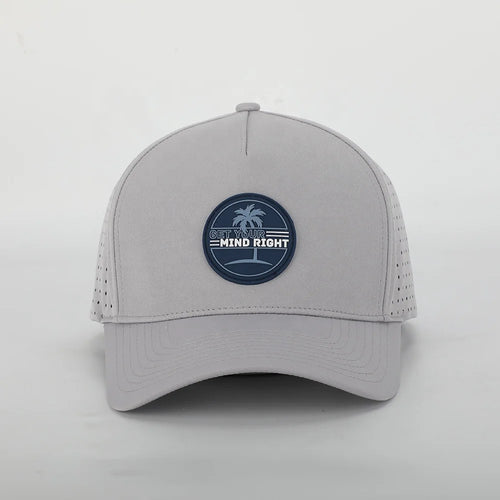 Custom 5-Panel Performance Hats | Laser Cut Ventilation & Waterproof | 50-Piece MOQ | Sports Team