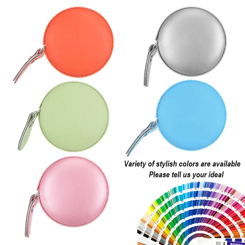 Custom Leather Tape Measure with Logo | MOQ 100 pcs