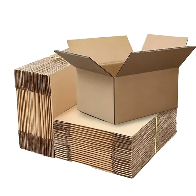 Custom Corrugated Moving Box with Logo | 1,000 MOQ, 7-Day Lead Time, 8 Finishes